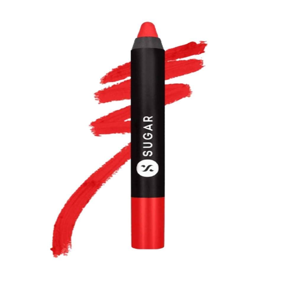 Sugar Matte As Hell Crayon Lipstick - Coraline Jones (Orange Coral)