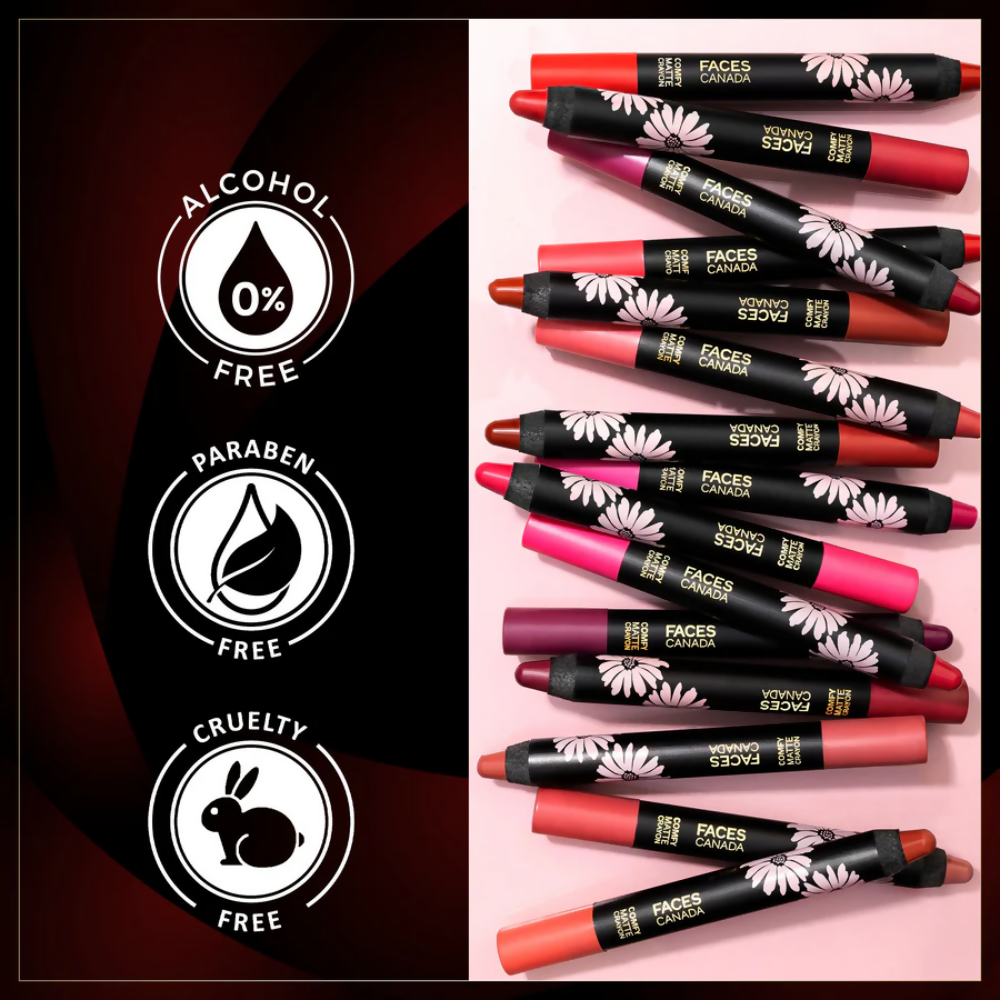 Faces Canada Comfy Matte Crayon - Dramaqueen 04