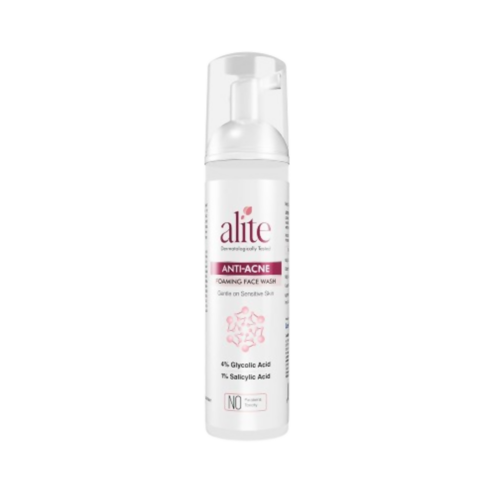 Alite Anti Acne 5-in-1 Foaming Face Wash with 4% Glycolic Acid & 1% Salicylic Acid