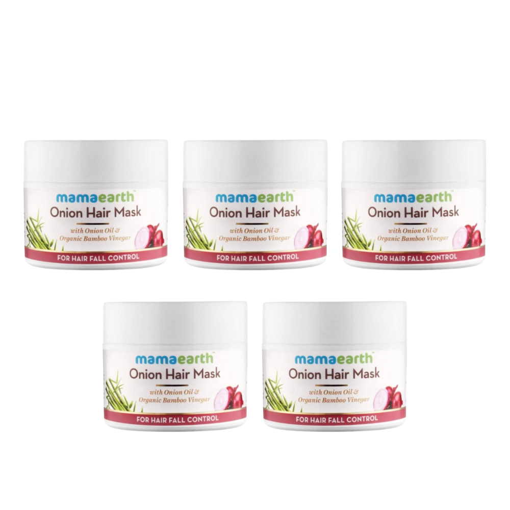 Mamaearth Onion Hair Mask For Hairfall Control (200 gm)
