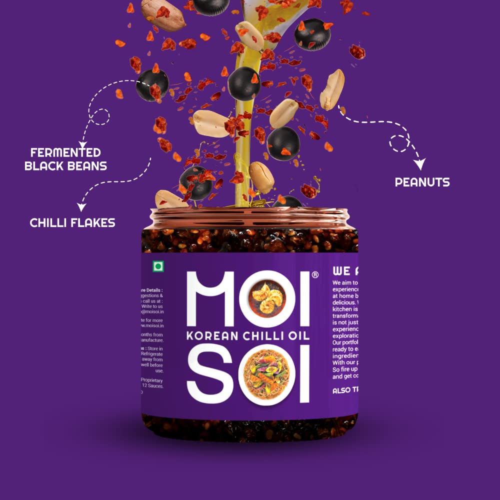 MOI SOI® Korean Chilli Oil - 175 gms