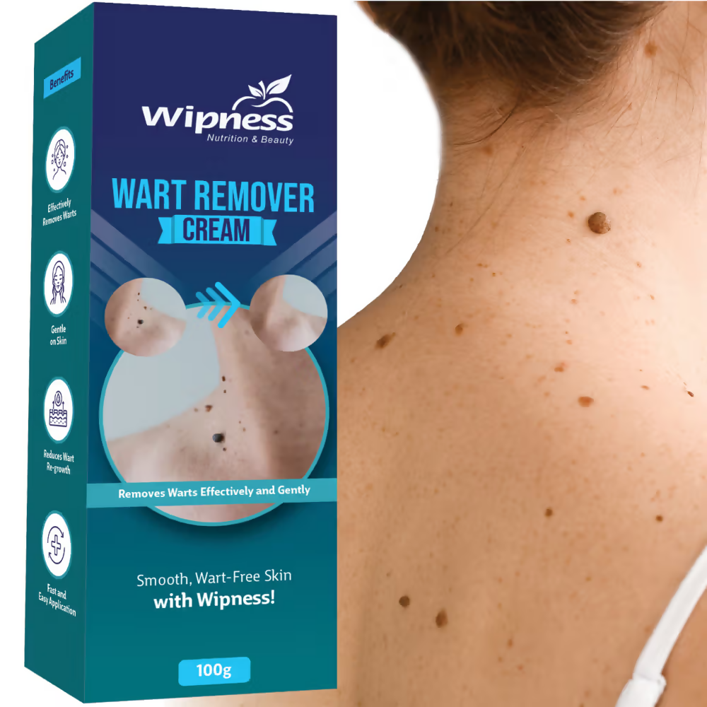Wipness Natural Wart Remover Cream For Men & Women