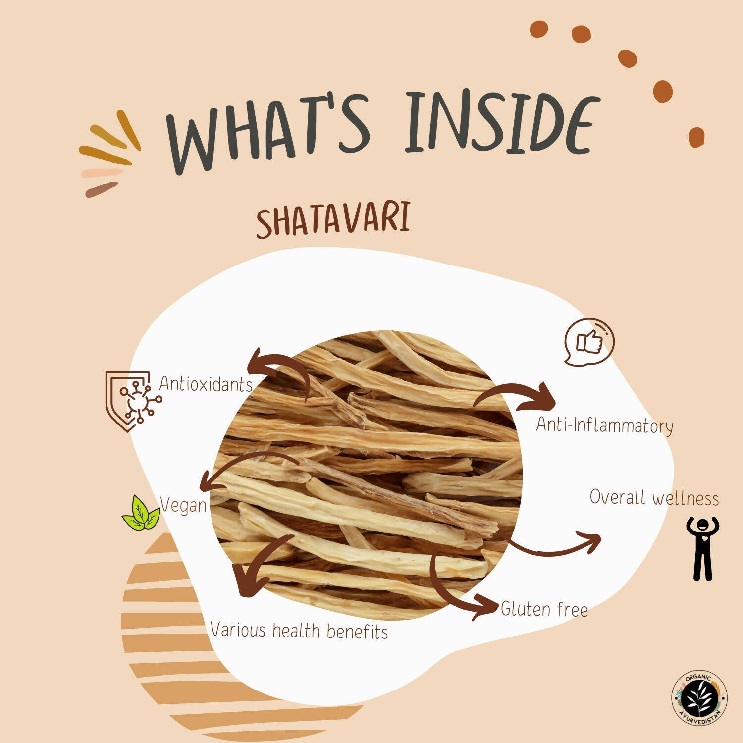 Organic Ayurveprithvin Shatavari Powder