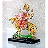 Maa Durga Mata Rani Statue Idol for Home Mandir (8") | Navratri Pooja | Durga Maa - Resin - Multicolour