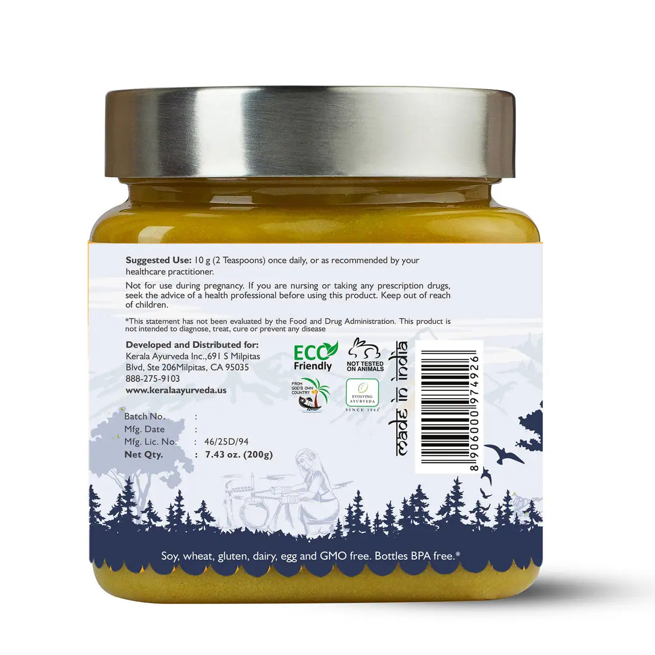 Kerala Ayurveda USA Mahathikthaka Ghee (Ghritham)