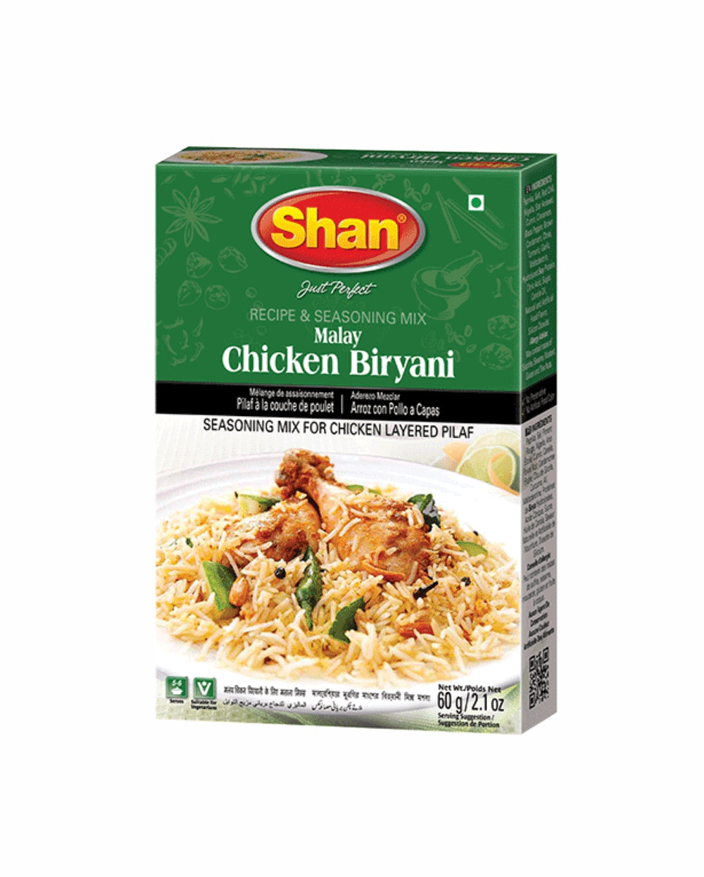 Shan Seasoning Mix Malay Chicken Biryani 60gm