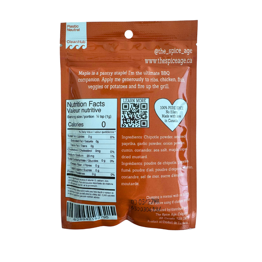 6-PACK CASE Maple Chipotle Rub
