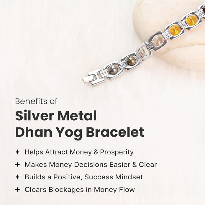 Certified Metal Dhan Yog Bracelet | Attracts Wealth & Financial Prosperity