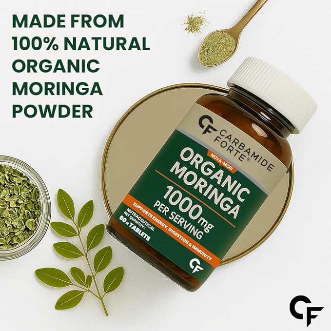 Carbamide Forte Organic Moringa Tablet with 1000mg Leaves Extract