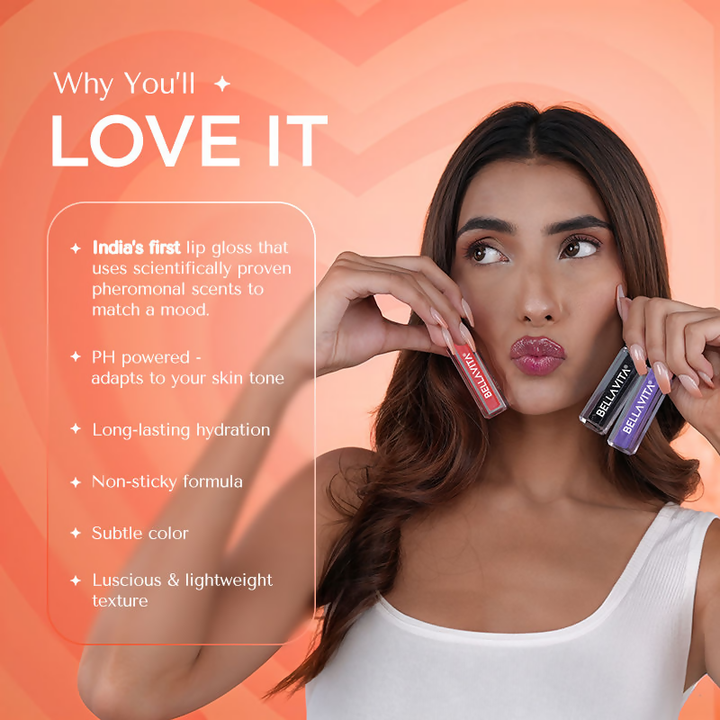 Bella Vita Organic pH Adapting Lip Gloss - Love Spell
