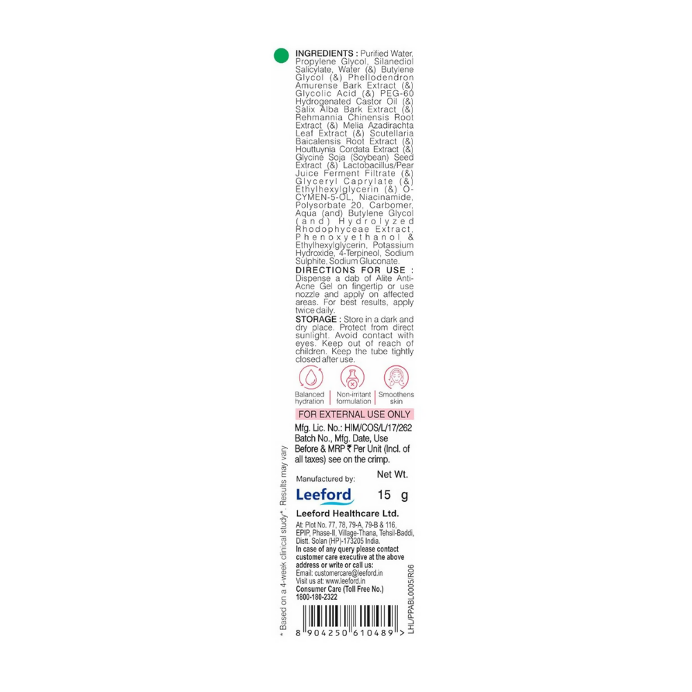 Alite Anti Acne Gel