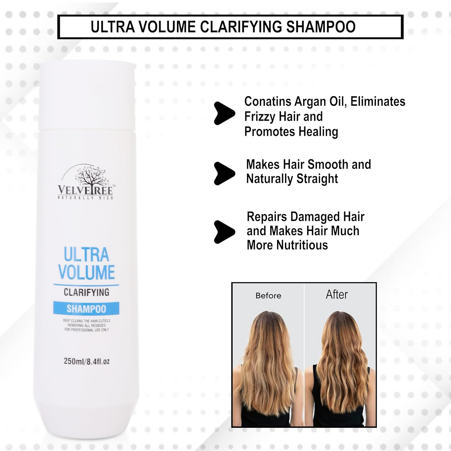 Velvetree Ultra Volume Clarifying Shampoo