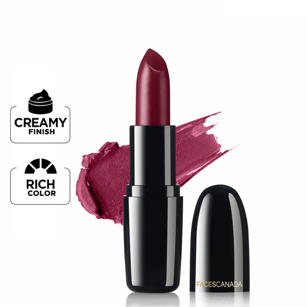 Faces Canada Creme Finish Lipstick - Wine Drop 20