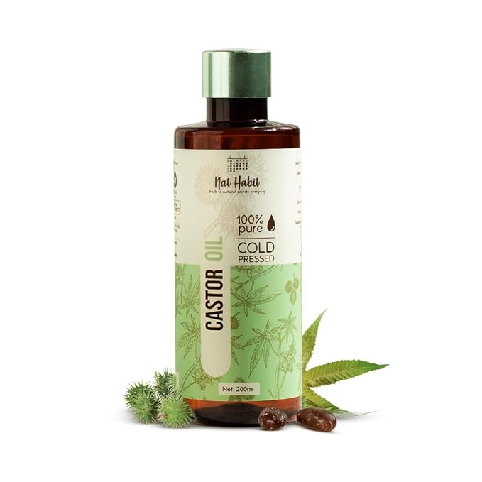 Nat Habit Cold Pressed 100% Pure Castor Oil