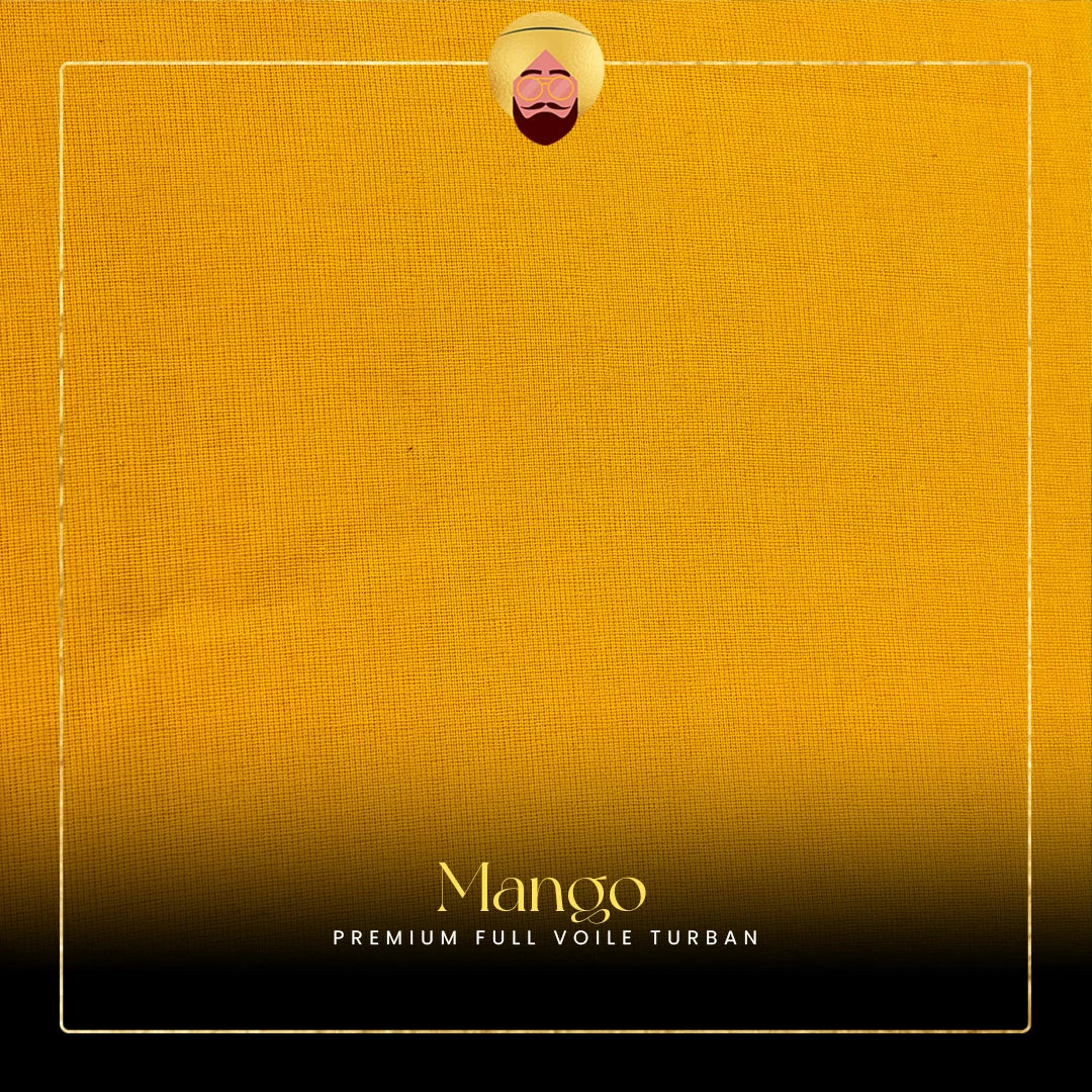 Mango | Premium Full Voile Turban