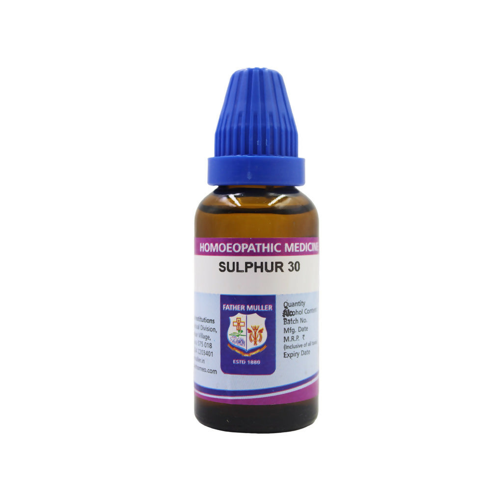 Father Muller Sulphur Dilution
