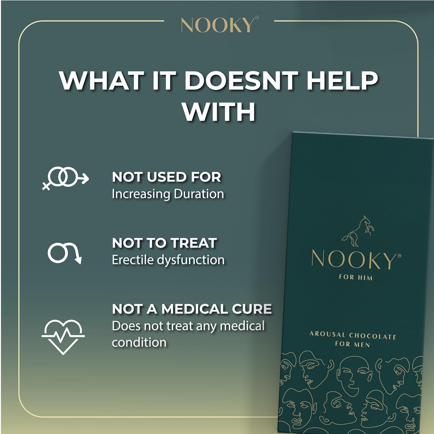 Nooky Fitoor Combo – Set of 2 Premium Dark Chocolates for Him and Her