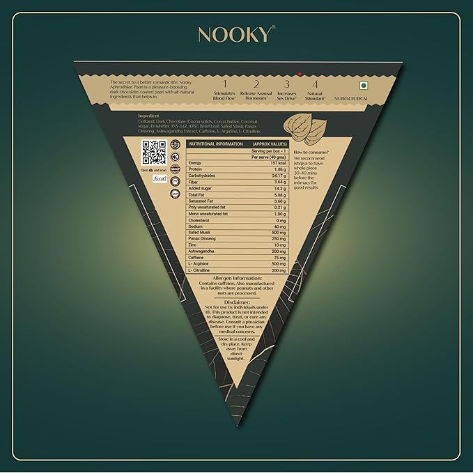 Nooky Premium Paan Chocolate | Uplift Your Mood