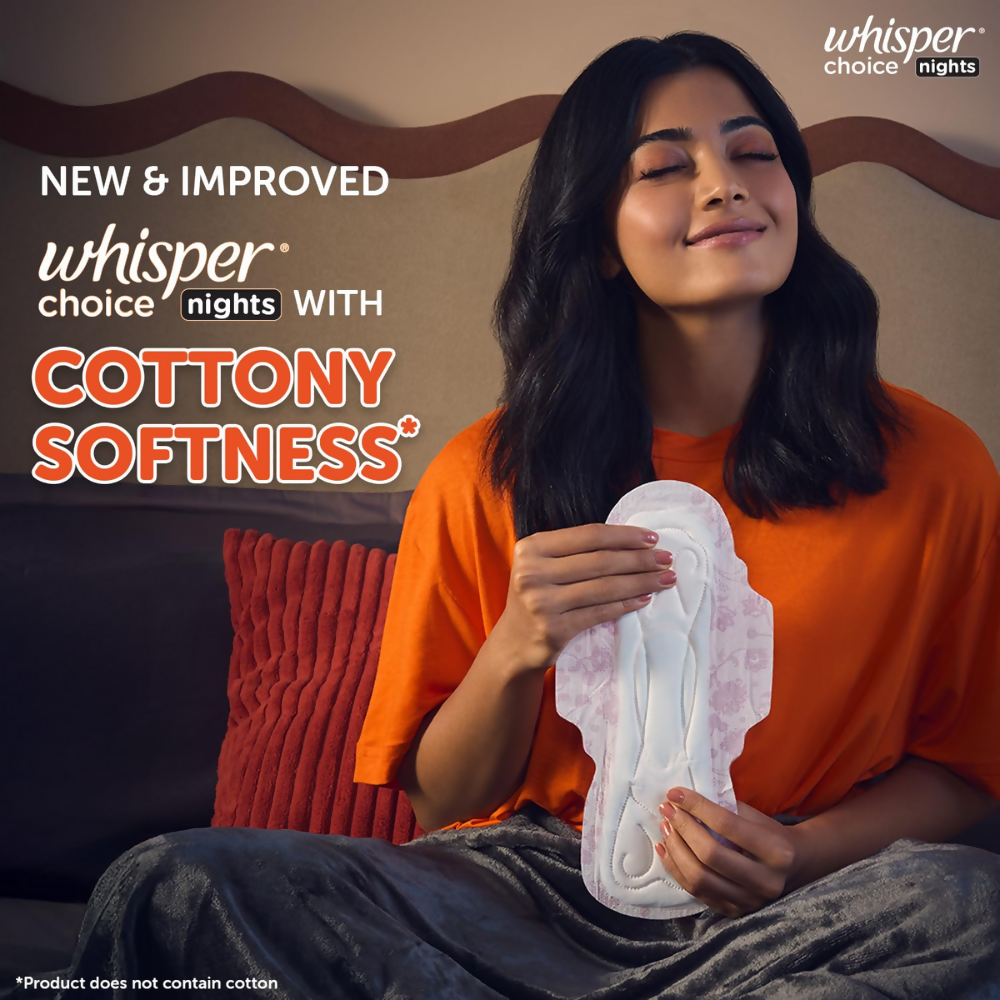 Whisper Ultra Overnight Sanitary Pad - XXL Plus