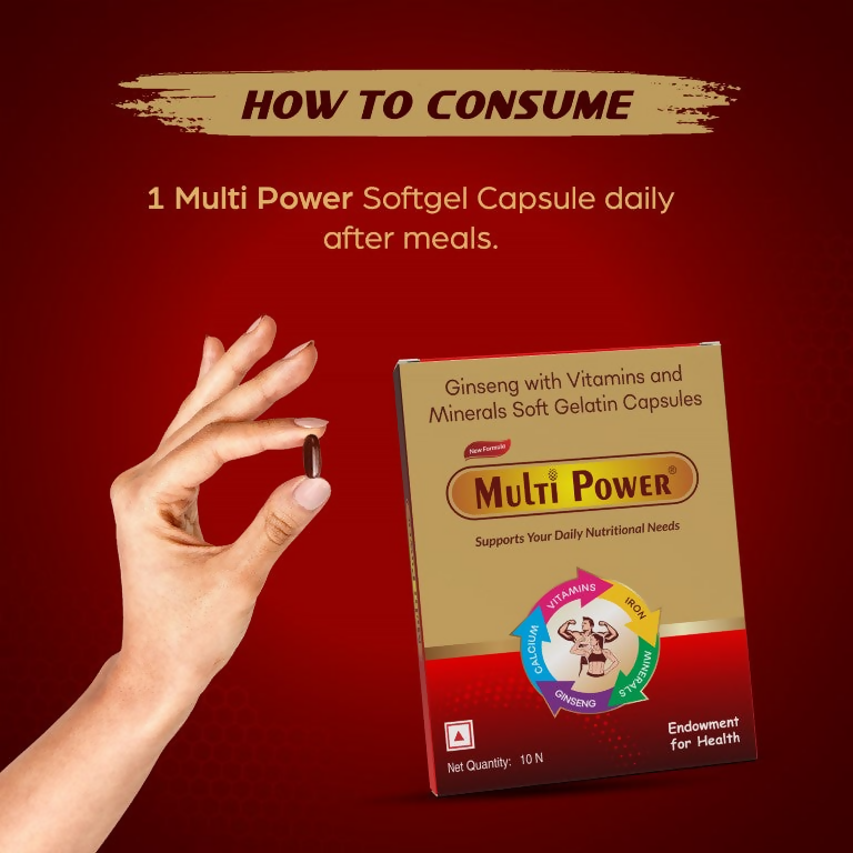 Torque's Multipower Softgel Capsules