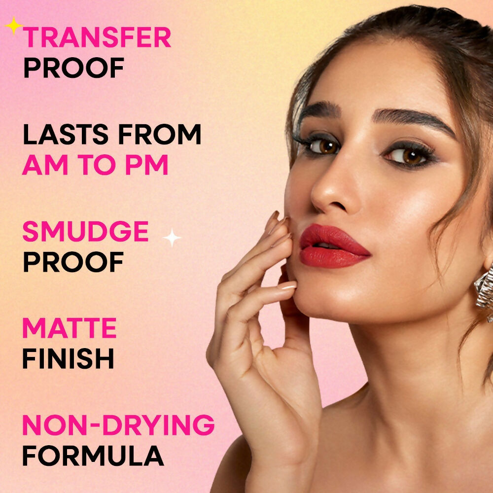 Nykaa Matte To Last ! Transferproof Liquid Lipstick -Kaveri - 20