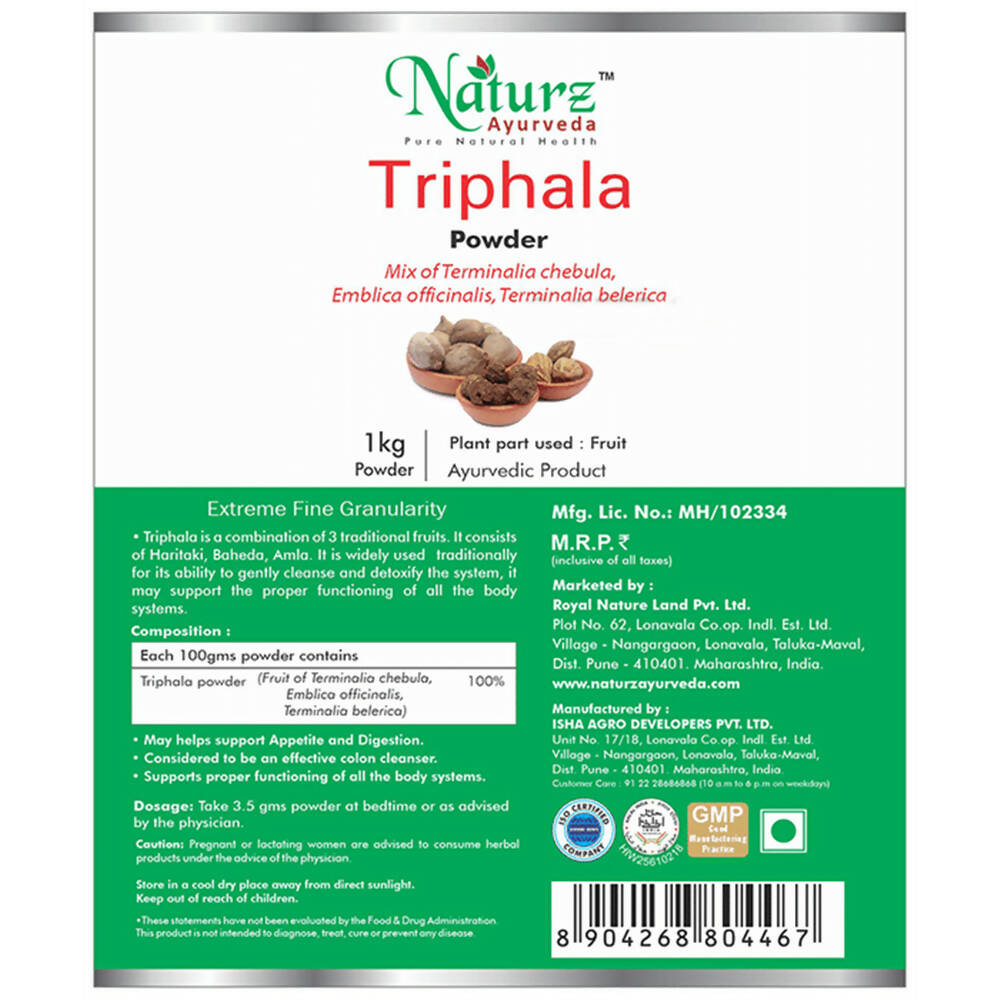 Naturz Ayurveda Triphala Powder