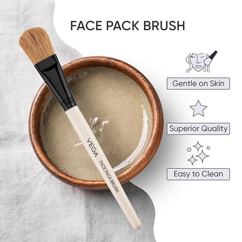 Vega Face Pack Brush for Women & Men
