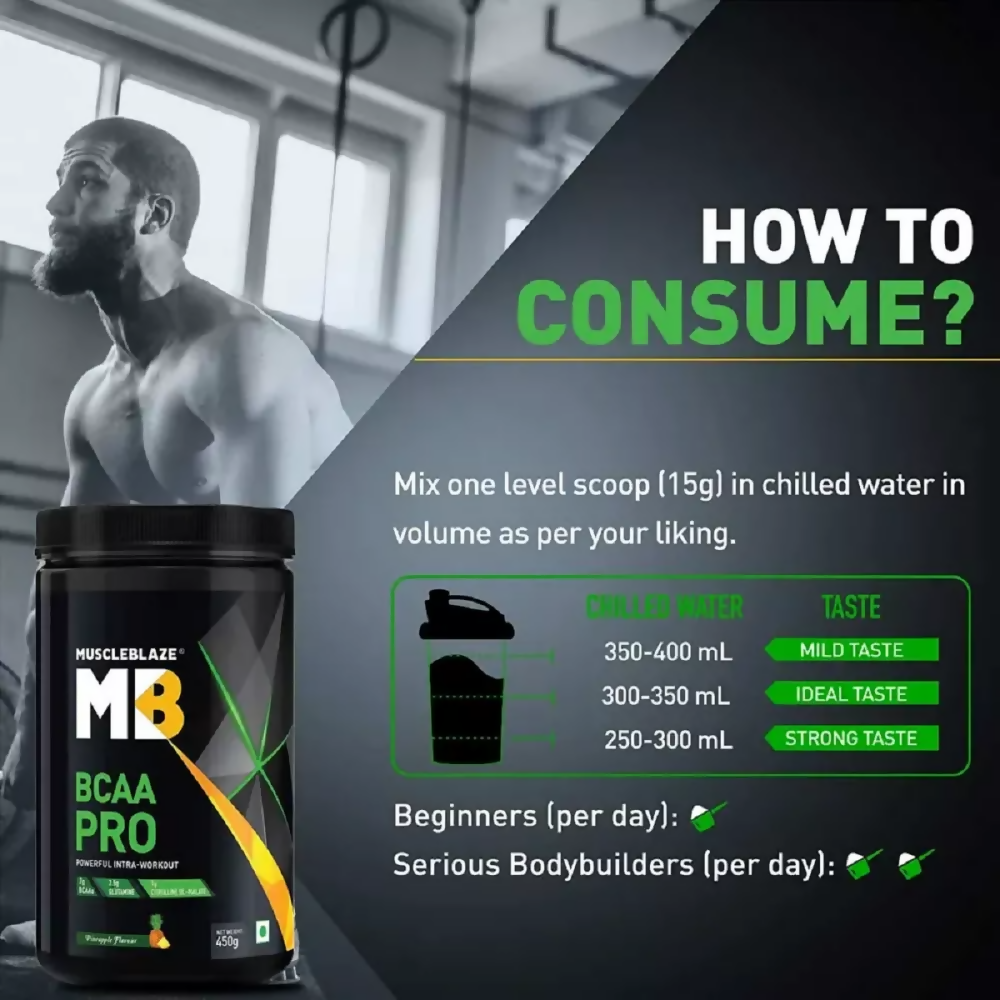 MuscleBlaze BCAA Pro Fruit Punch