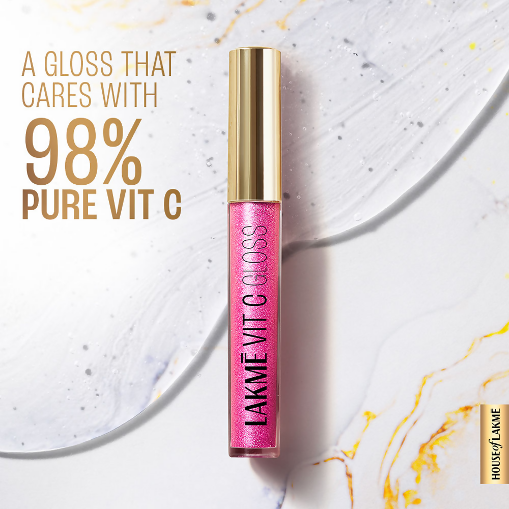 Lakme Superglow Vit C Gloss - Coca Brown
