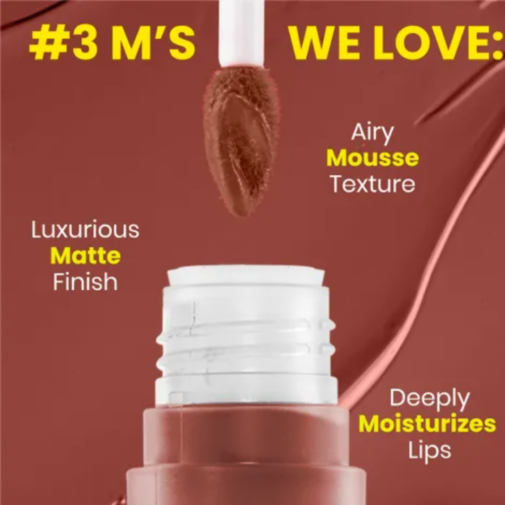 NY Bae Velvet Mousse Liquid Lipstick - Spicy Rust 06