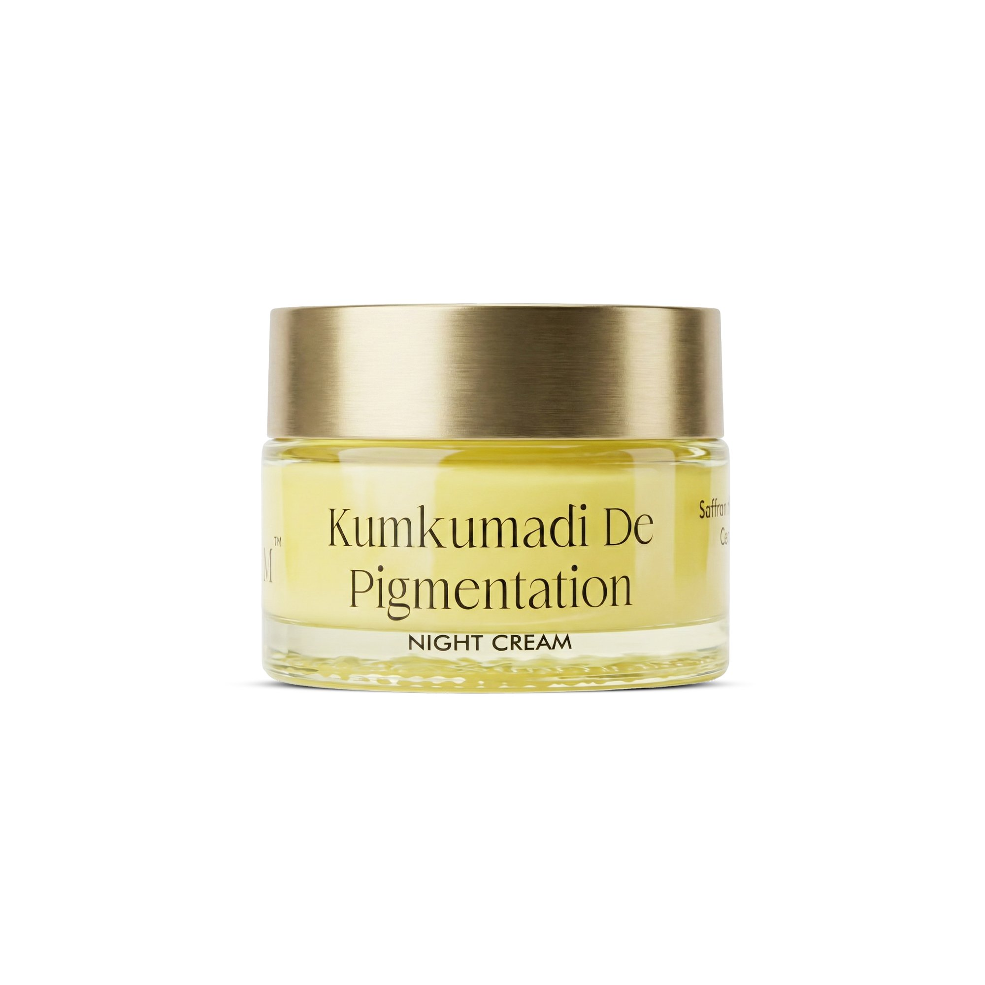 VedicDerm Kumkumadi De Pigmentation Night Cream with Saffron & Ceramides