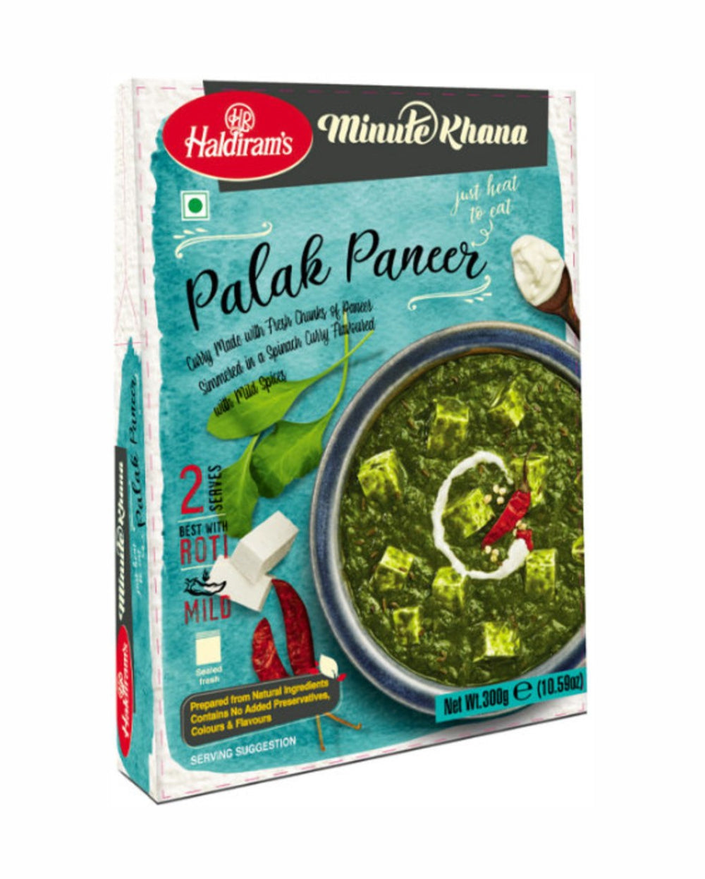 Haldiram's Ready Meal Palak Paneer 300gm