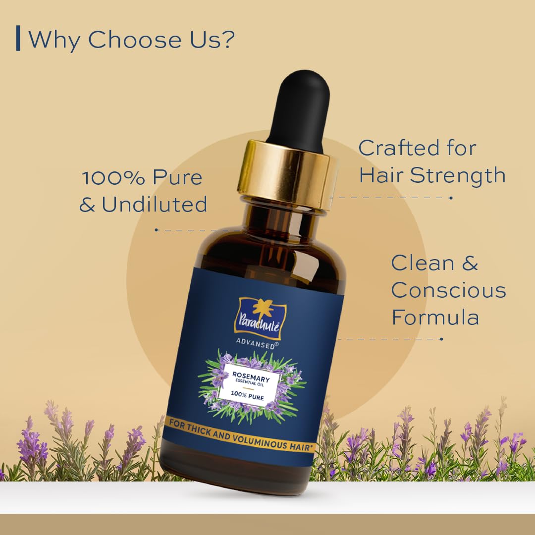 Parachute Advanced Rosemary Essential Oil for Hair
