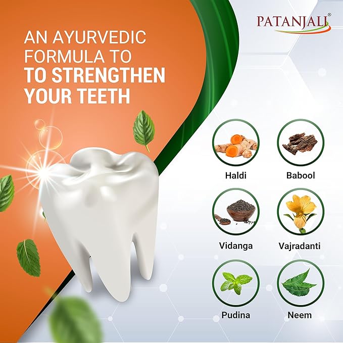 Patanjali Dant Kanti Medicated Toothpaste Gel 100 gm