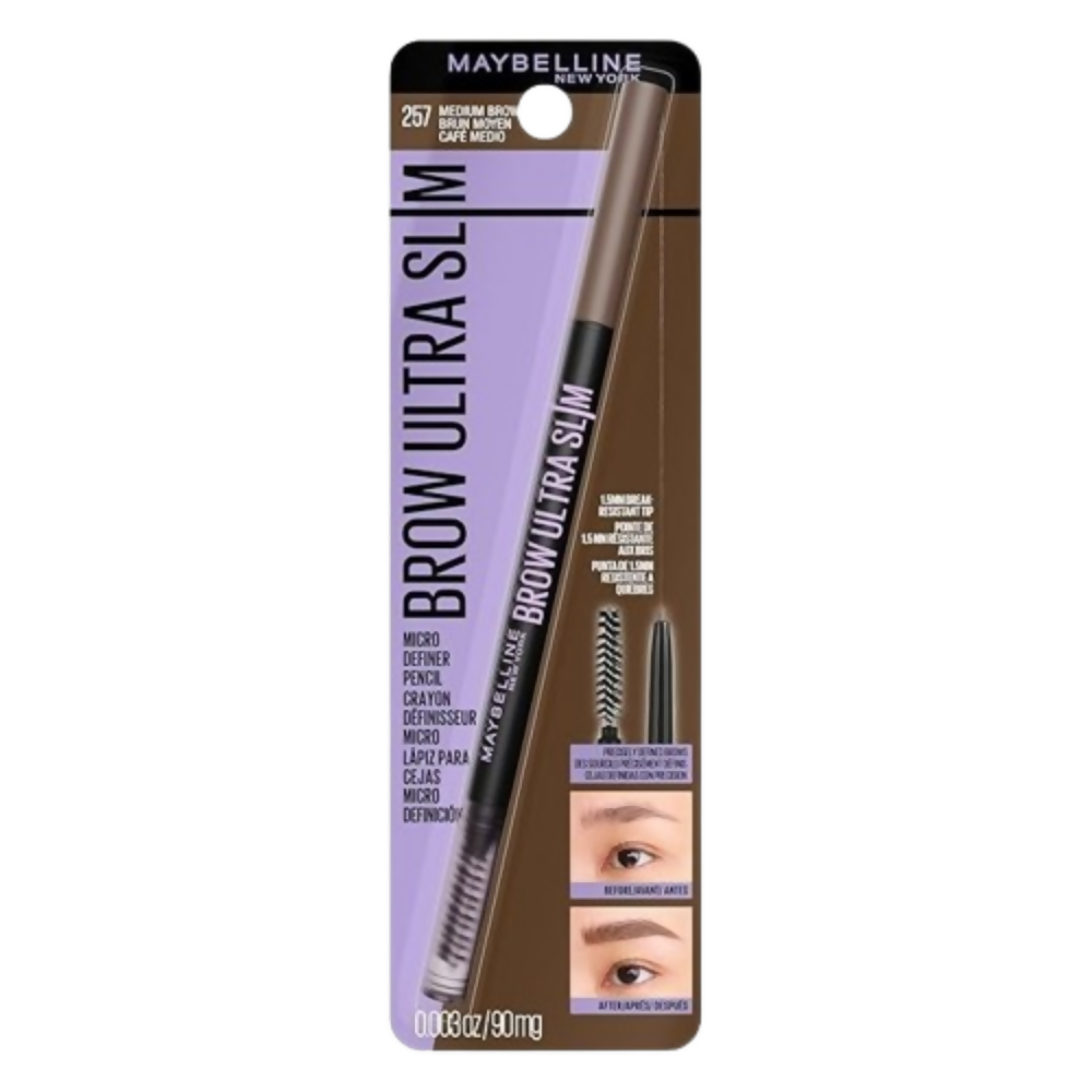 Maybelline New York Brow Ultra Slim Defining Eyebrow - Medium Brown