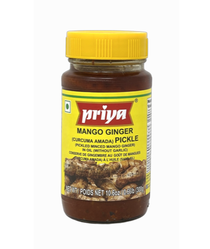 Priya Mango Ginger Pickle (No Garlic) 300g3