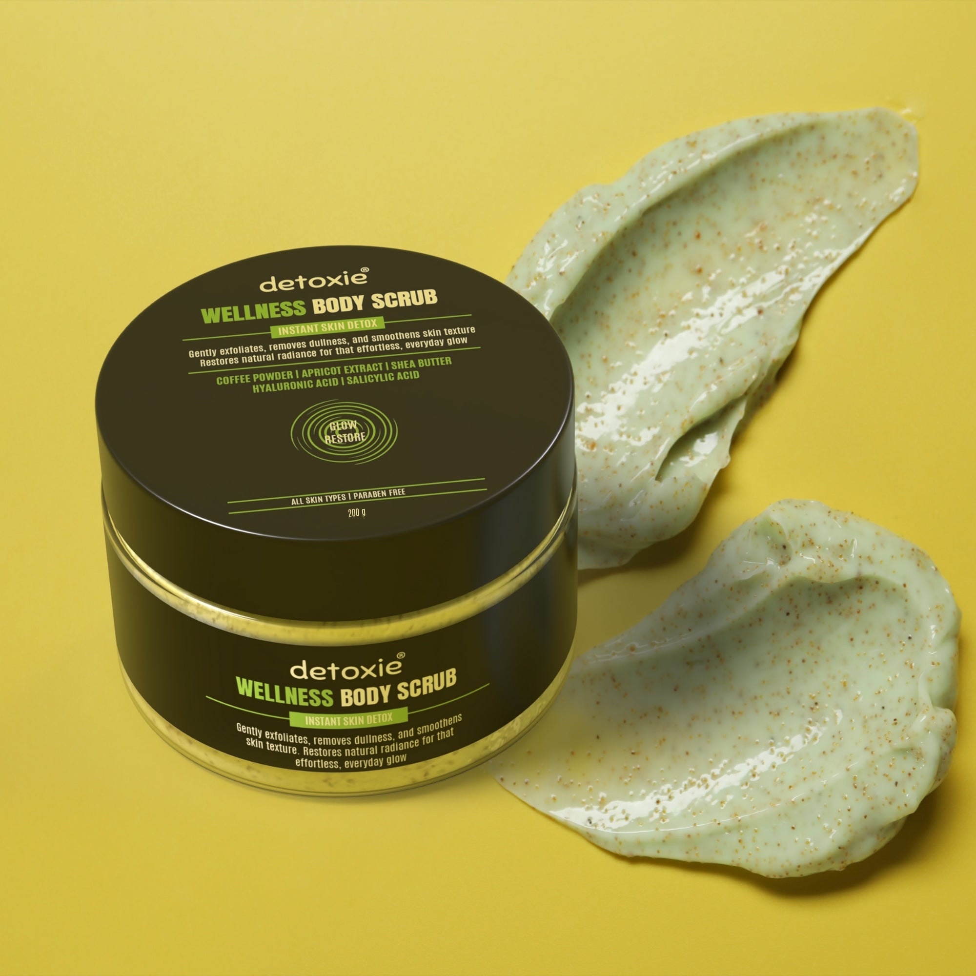 Detoxie Wellness Body Wash & Body Scrub Combo