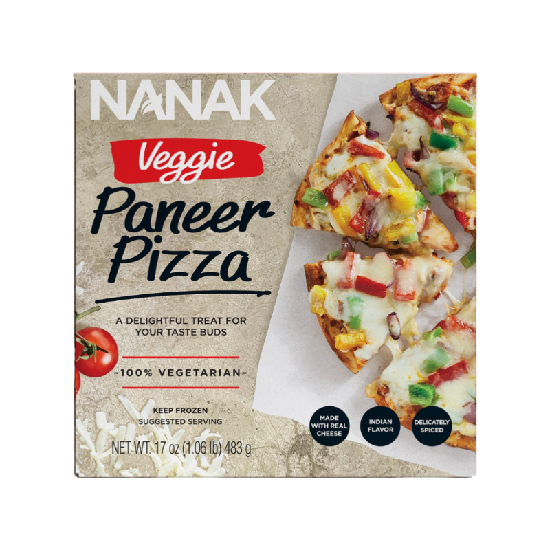 Nanak Veggie Paneer Pizza 483g