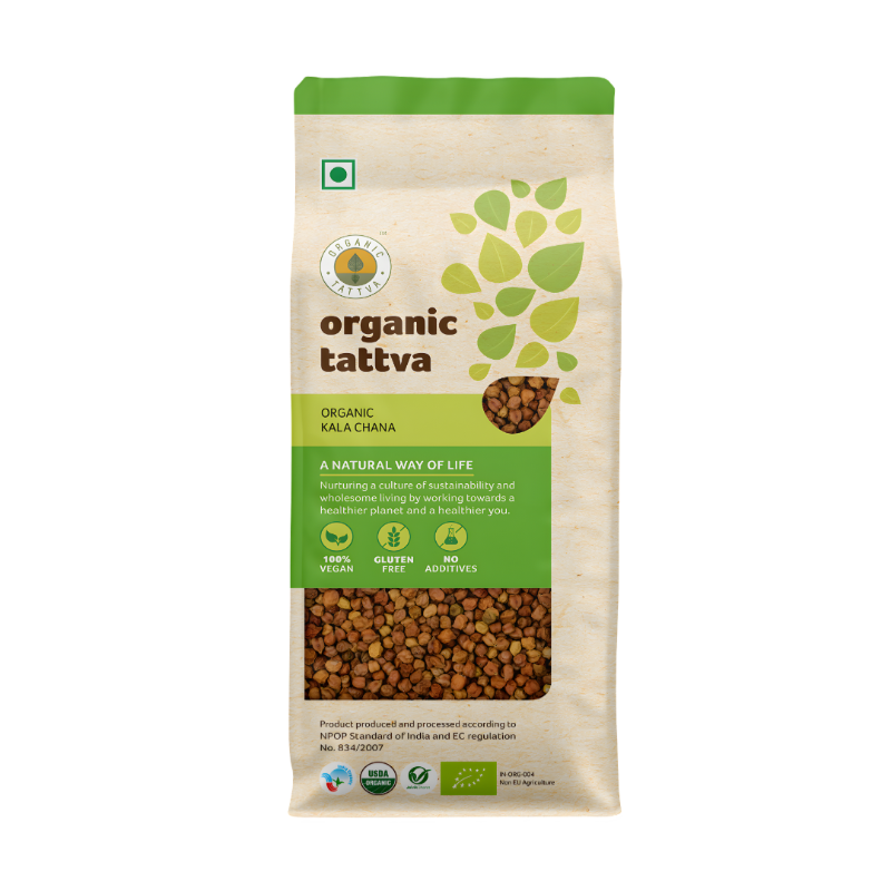 Organic Tattva Organic Kala Chana 4lb