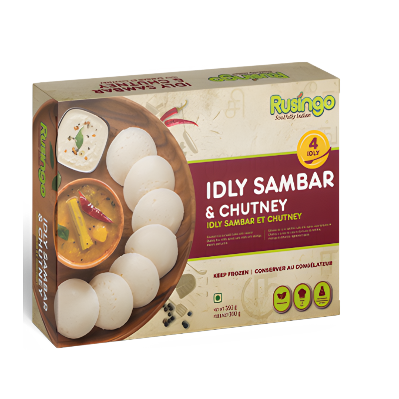 Rusingo Idly Sambhar With Chutney 350g