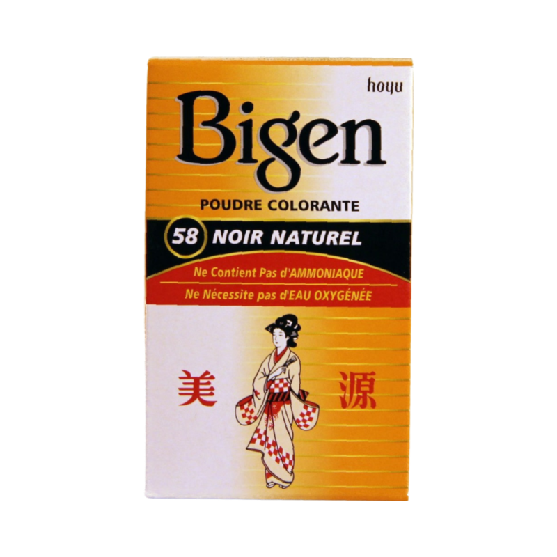 Bigen Black Brown hair colour #58