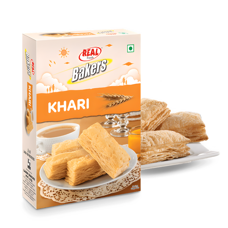 Real Bakers Plain Khari 200g
