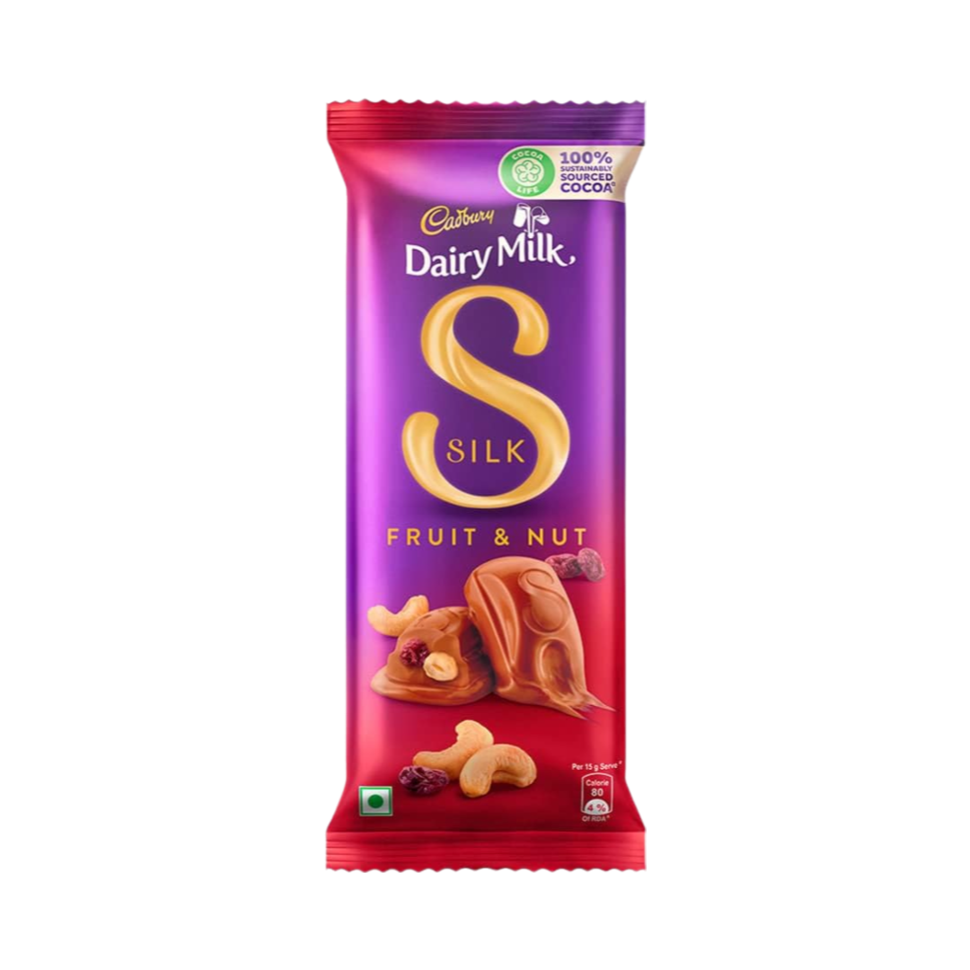 Cadbury Dairy Milk Silk Fruit and Nut