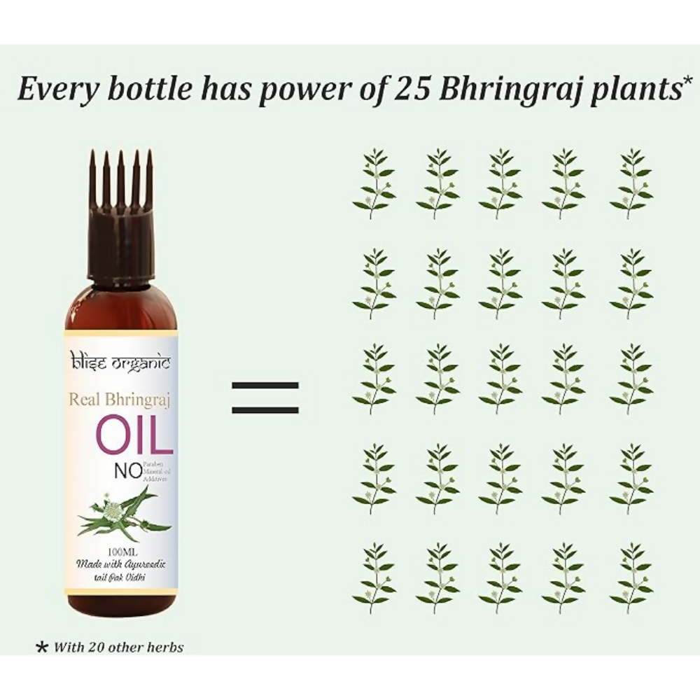 Blise organic Real Bhringraj oil