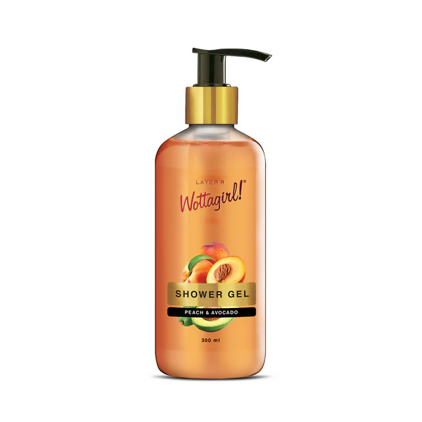 Layerr Wottagirl Peach & Avocado Shower Gel