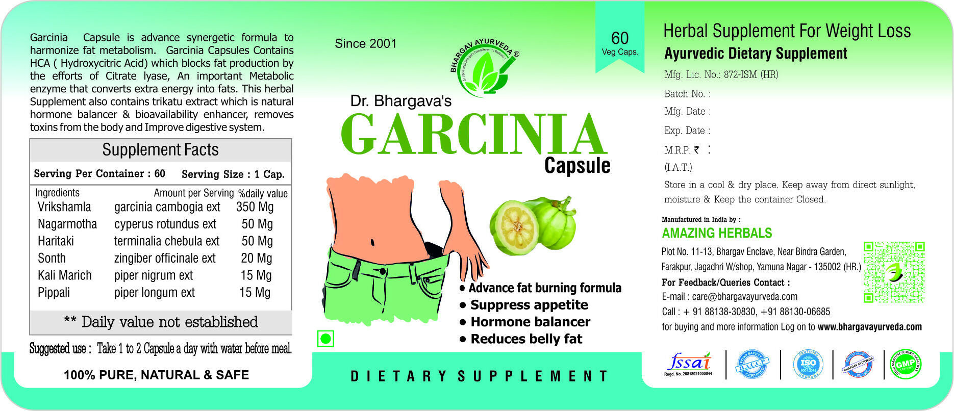 Dr.Bhargav’s Garcinia Plus Capsules