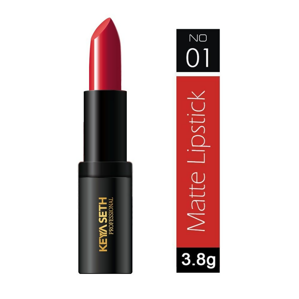 Keya Seth Aromatherapy Professional Matte Lipstick - Bright Red
