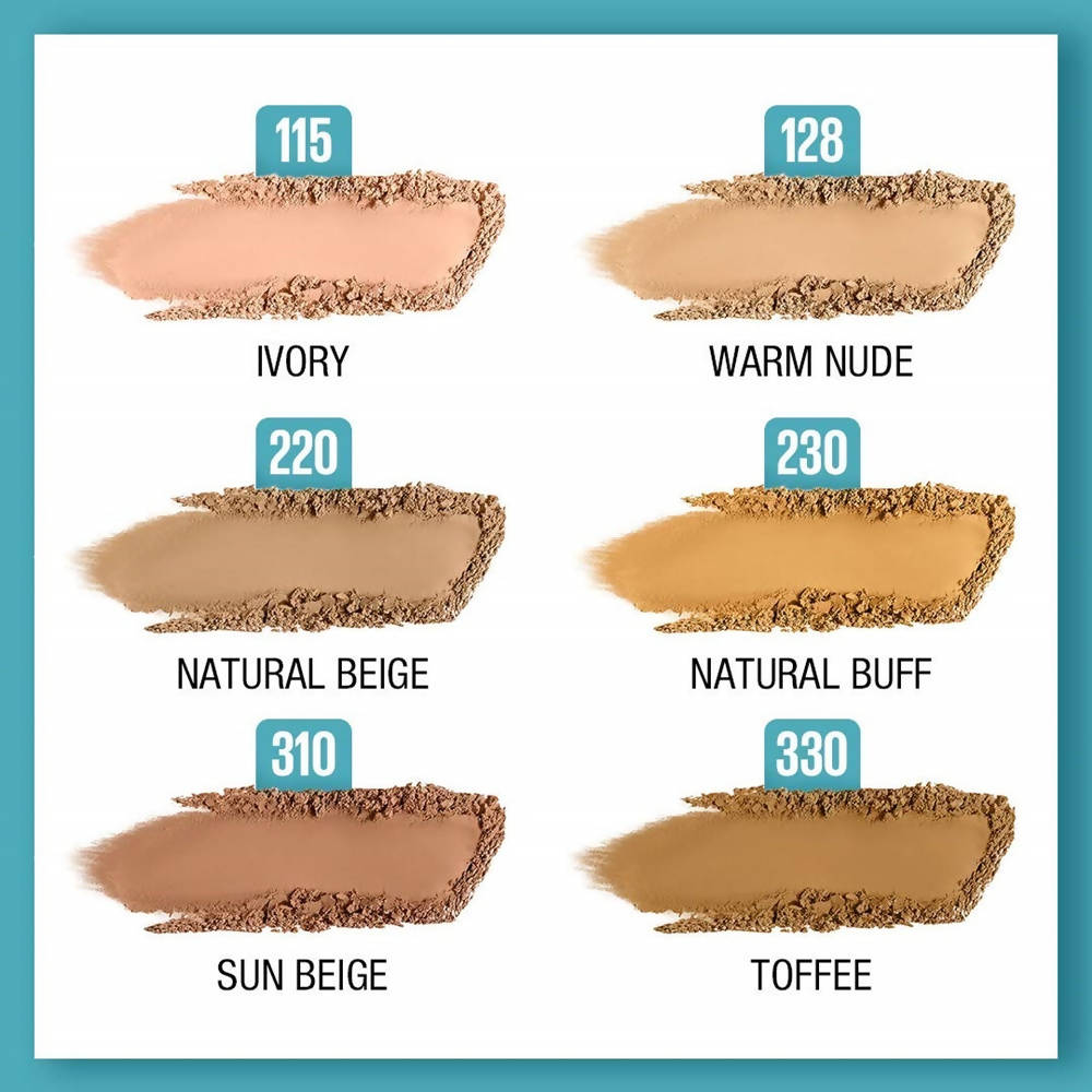 Maybelline New York Fit Me 12Hr Oil Control Compact, 310 Sun Beige (8 Gm)