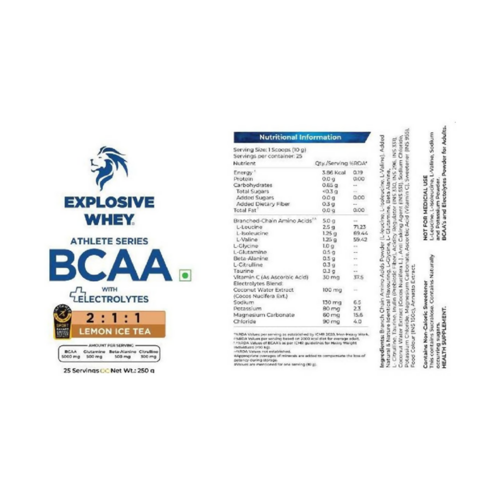Explosive Whey Athlete Series BCAA