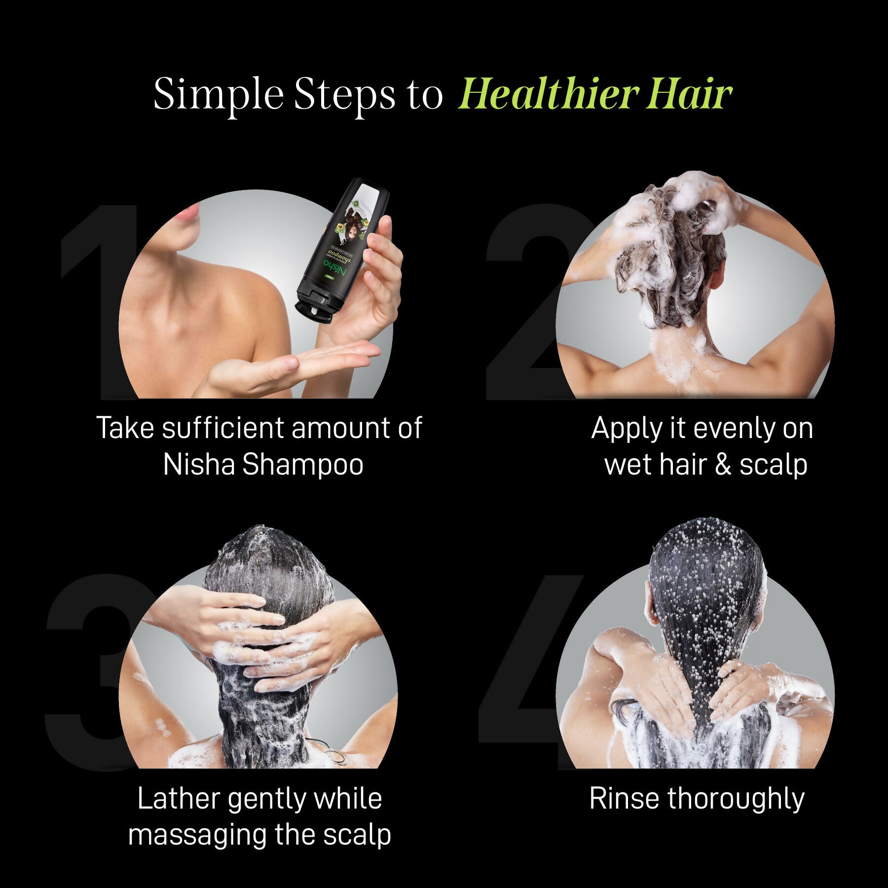 Nisha Avocado And Brahmi Oil Shampoo For Women & Men